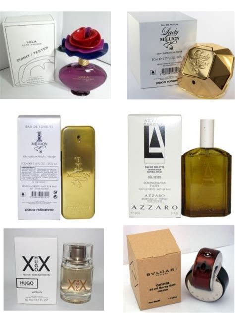que es un tester de perfume